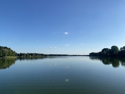 Blick über den Brahmsee