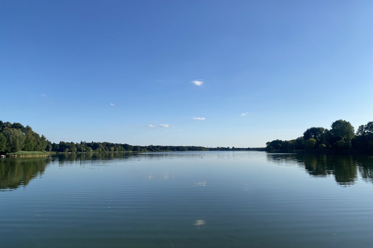 Blick über den Brahmsee