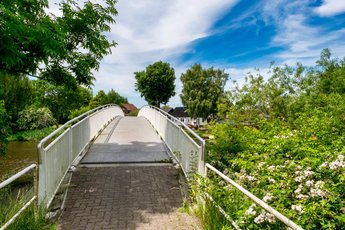 Brücke über die Eider Richtung NOK