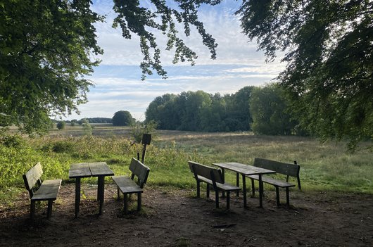 Trekkingplatz Olendieksau im Naturpark Westensee