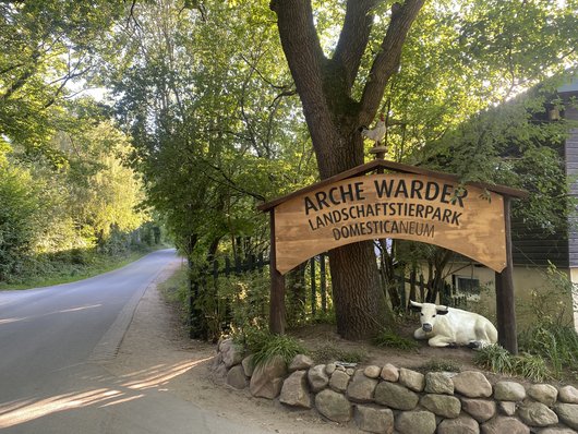 Eingang zur Arche Warder