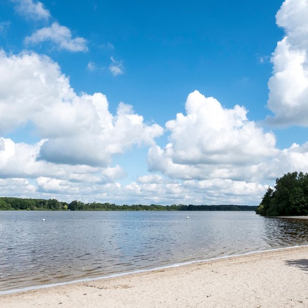 Badestelle am Einfelder See