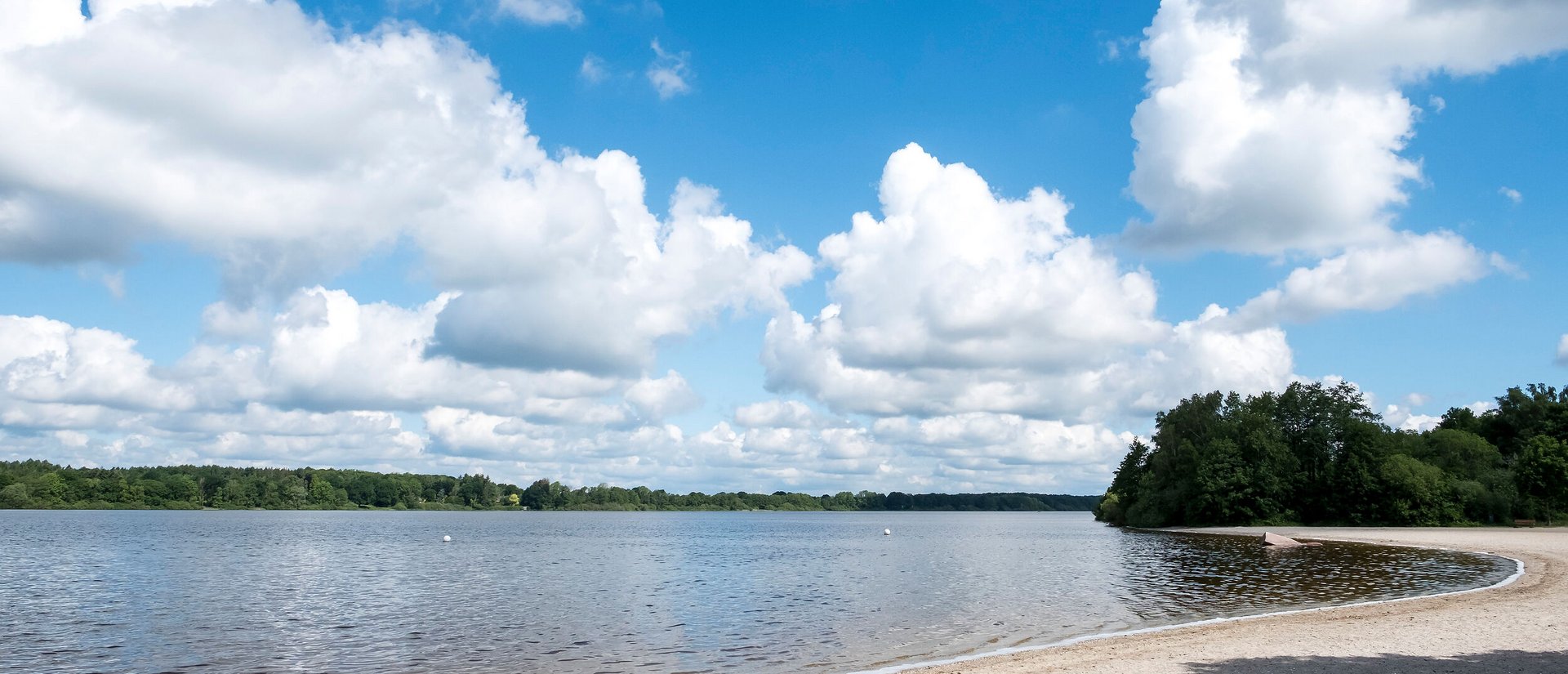 Badestelle am Einfelder See