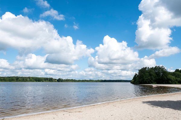 Badestelle am Einfelder See