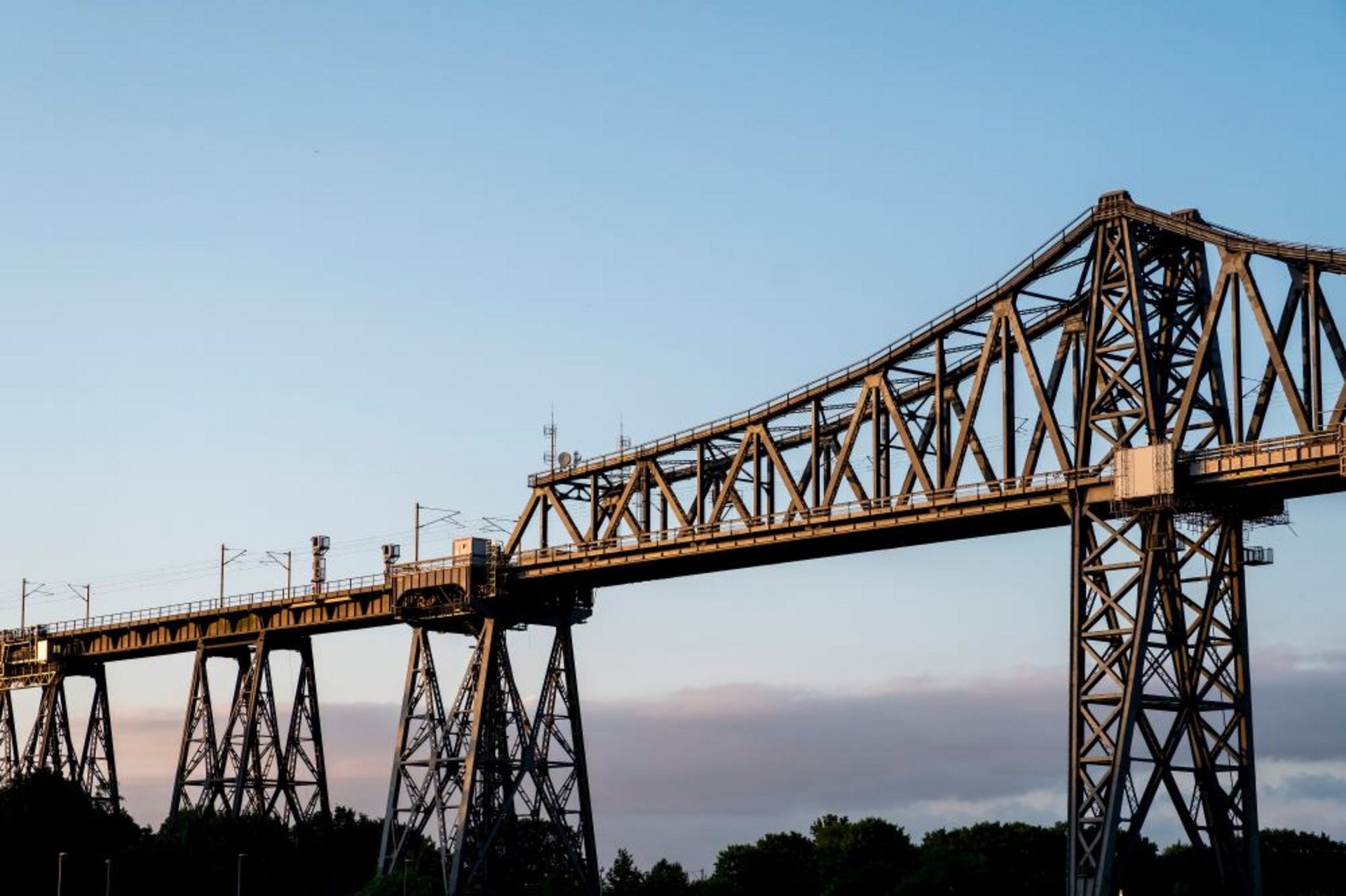 Eisenbahnhochbrücke Rendsburg