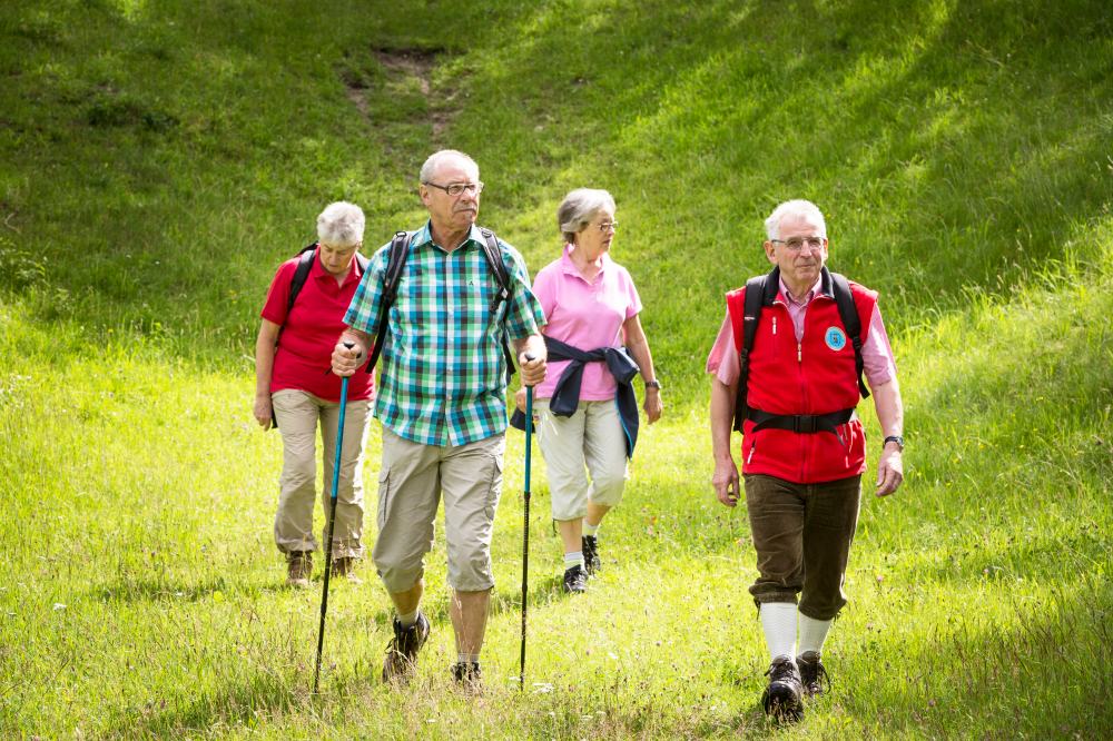 Erholung wandern