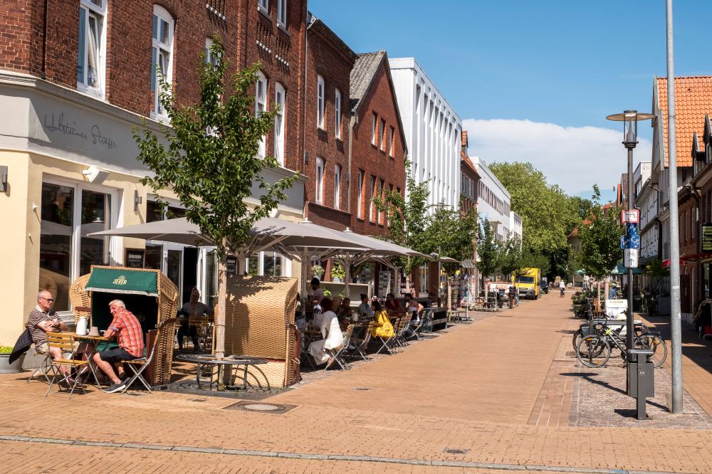 Holsteiner Straße Rendsburg Restaurants Bar Einkaufen
