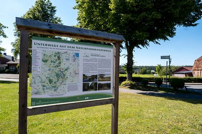 Hinweistafel Bargstedt