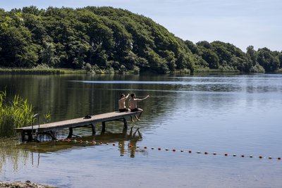 Badestelle Fischersiedlung am Brahmsee