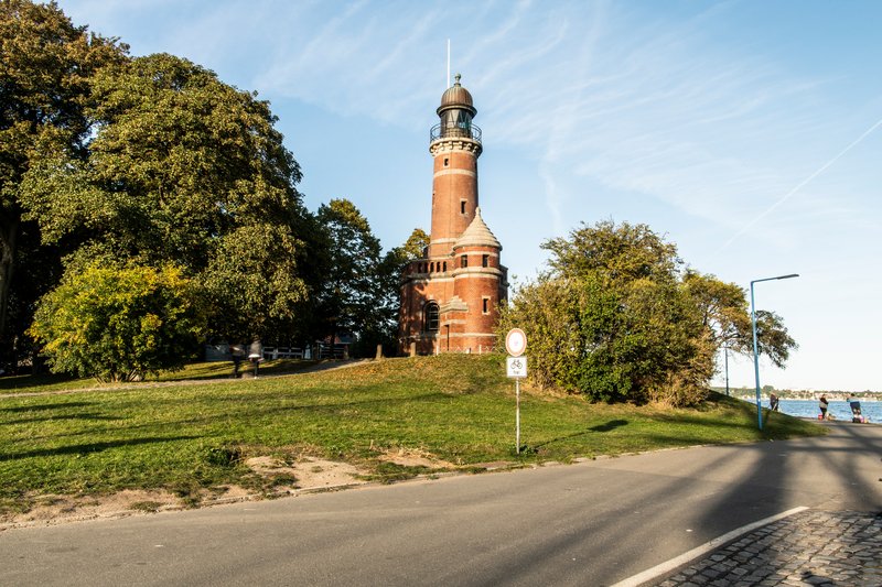 Der Leuchtturm in Kiel-Holtenau