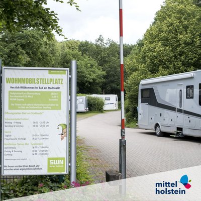 Wohnmobilstellplatz Stadtwald