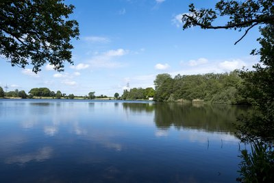 Badestelle in Schacht-Audorf am Dörpsee