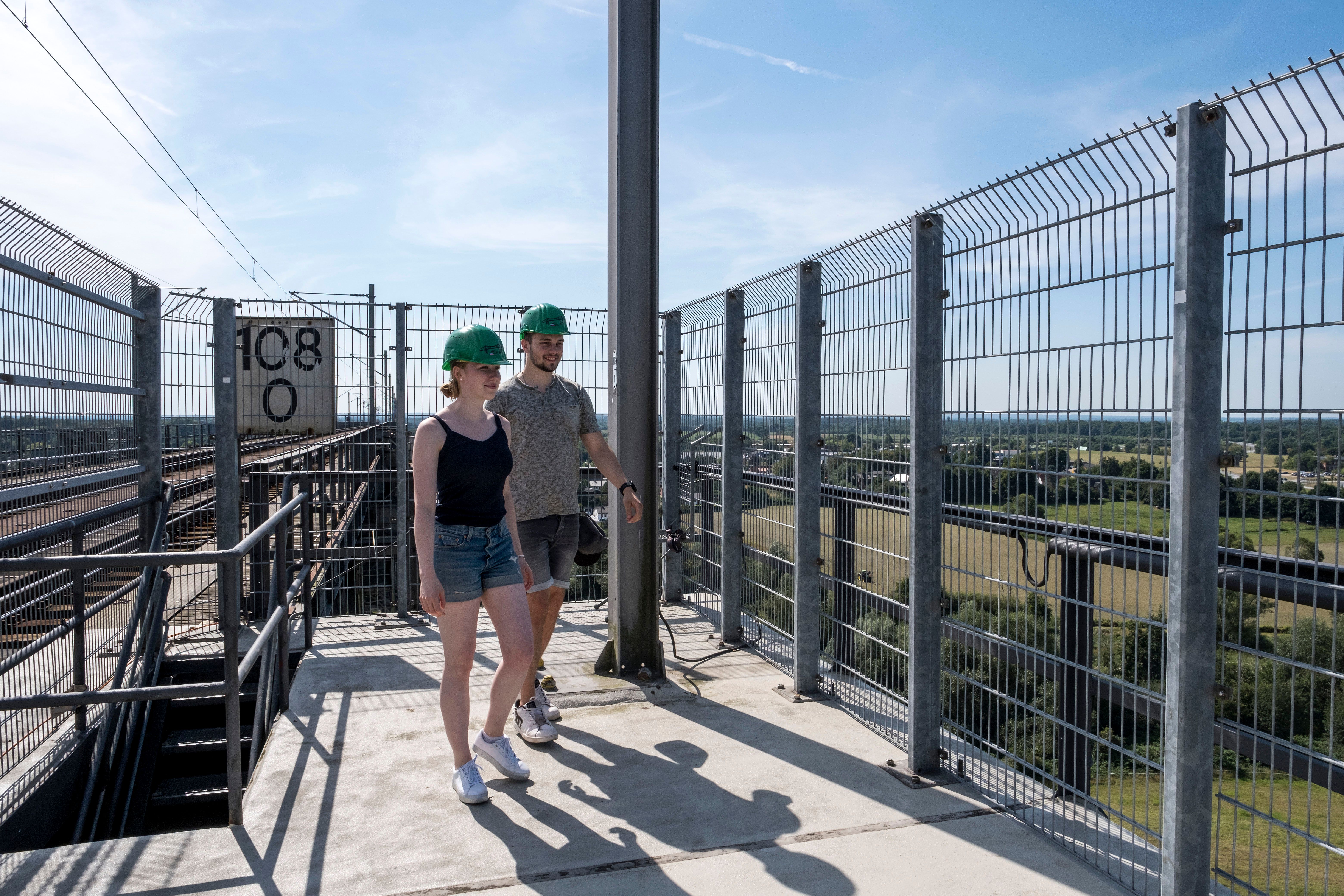Aussichtsplattform Eisenbahnhochbrücke
