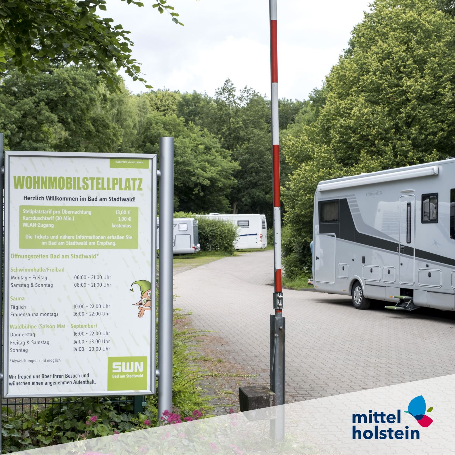 Wohnmobilstellplatz Stadtwald
