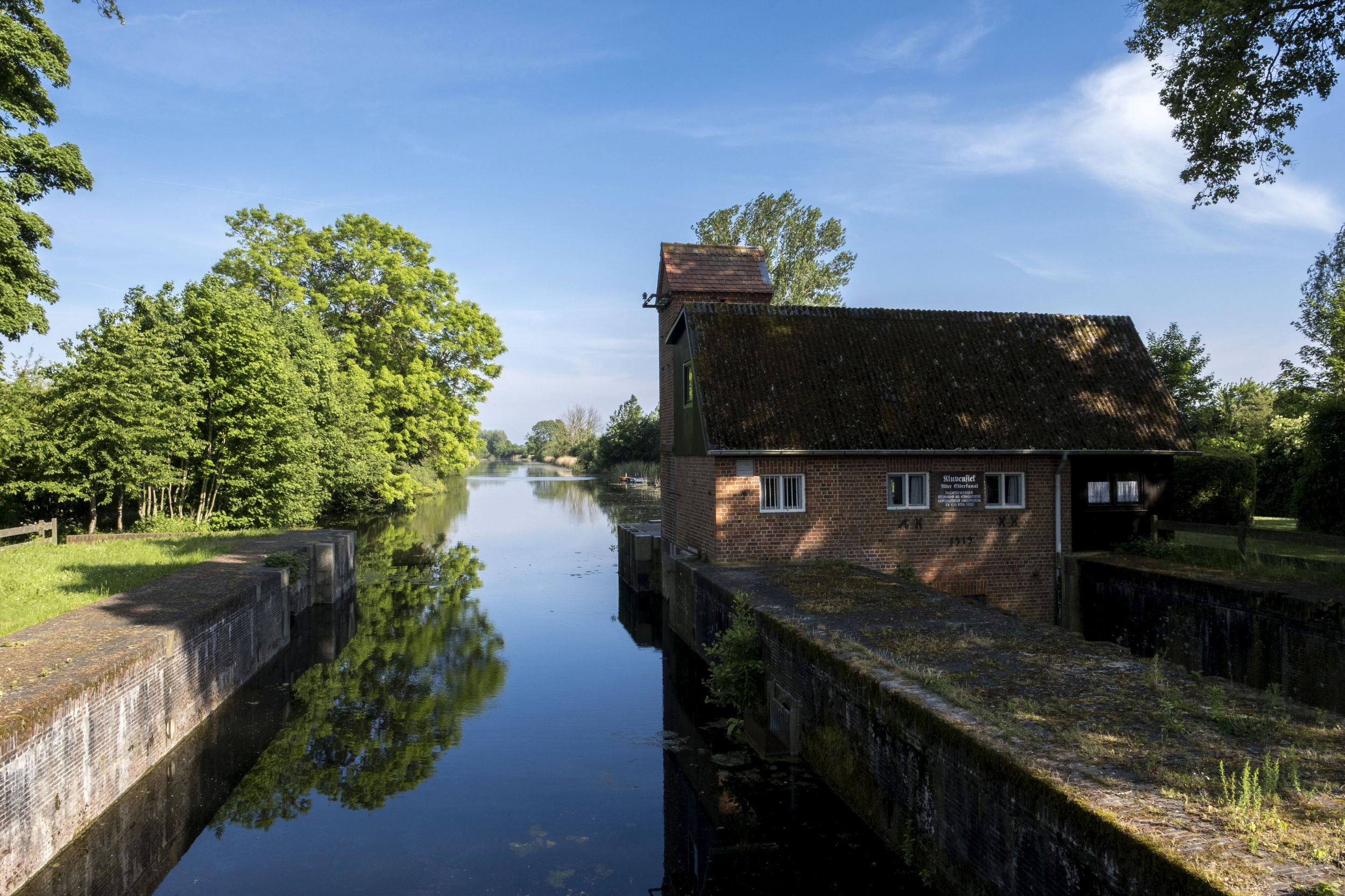 Kanalschleuse Kluvensiek