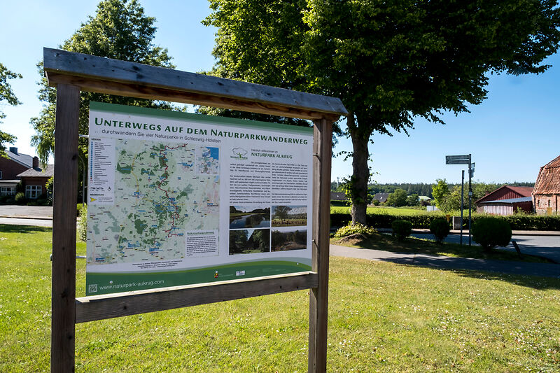 Hinweistafel Bargstedt