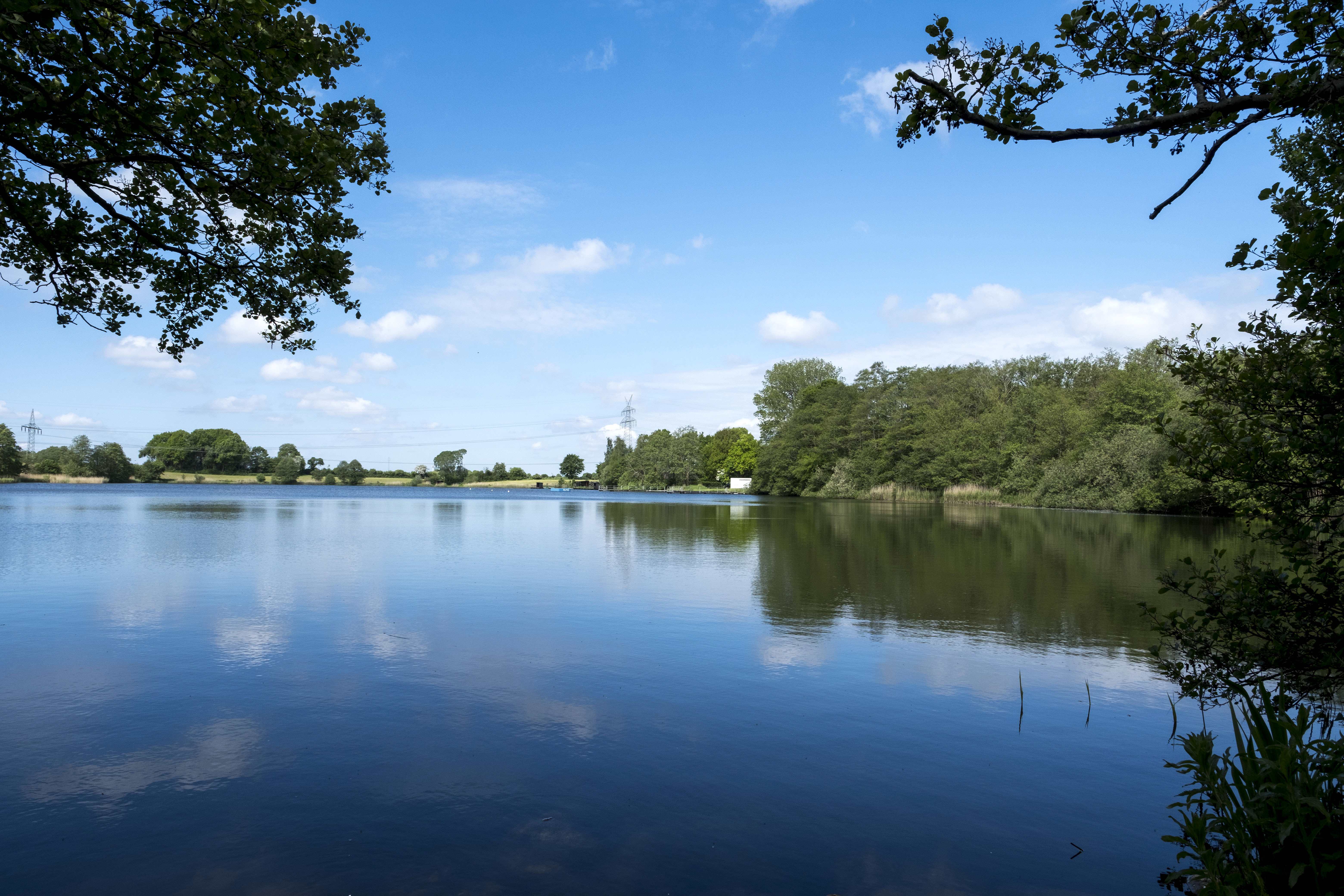 Badestelle in Schacht-Audorf am Dörpsee